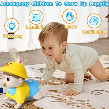Baby Crawling Boy With Light And Sound
